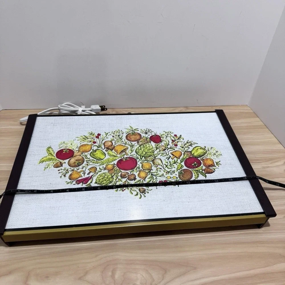 Vintage Warm O Tray Electric Food Warming Model #60 Spice of Life Pattern WORKS